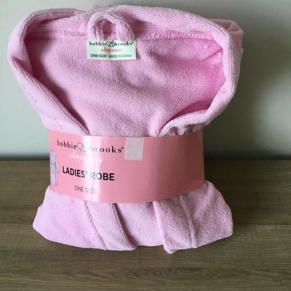 Bobbie-brooks Women's Pink Robe